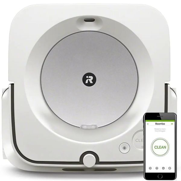 Робот пилосмок iRobot Braava jet M6 White m613840-1074 фото