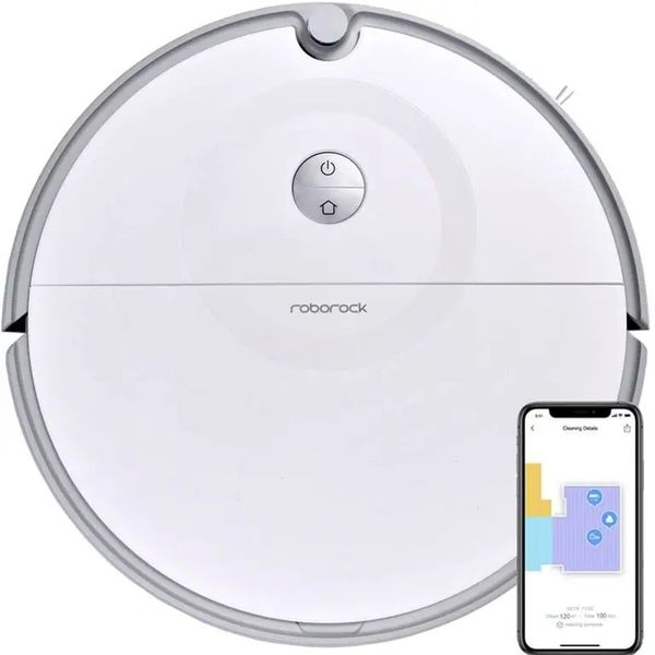 Робот пылесос Xiaomi Roborock E5 White/Black E502-00-1187 фото